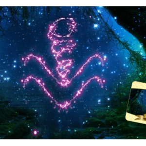 Healing met Aartsengel Rafaël met het symbool van de ‘Violette Spiraal’, het Symbool van Rust