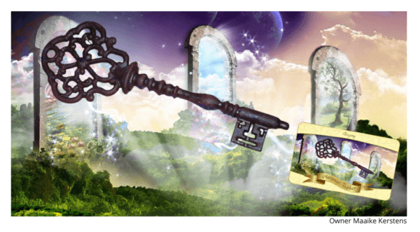 Healing van Aartsengel Tzafkiël met de Sleutel, het 'Symbool van Toegang tot hogere dimensies’