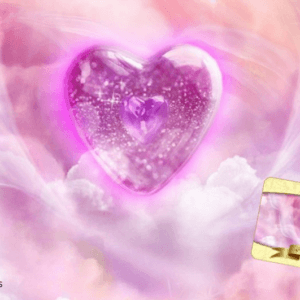 Healing van Aartsengel Chamuël in de energie van het roze hart, het Symbool van Onvoorwaardelijke liefde