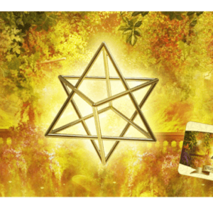 Healing van Aartsengel Metatron met het  'Merkaba' symbool